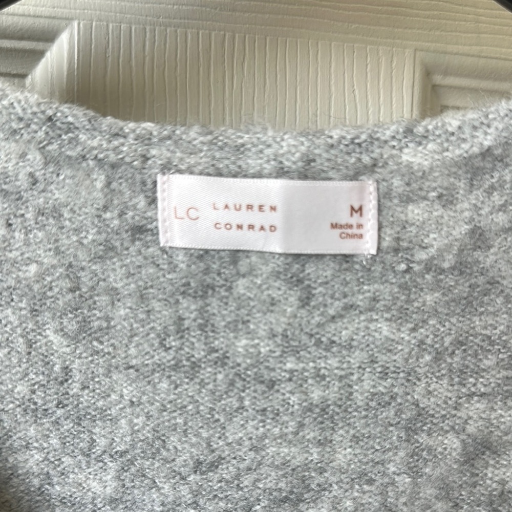LC Lauren Conrad Gray Women's Sweater